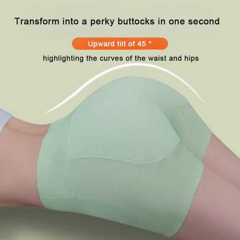 Peach Butt Natural Latex Hip Lifting Pants Fake Butt Underwear Natural Soft Beautiful Hip Cushion Rich Buttocks L251030