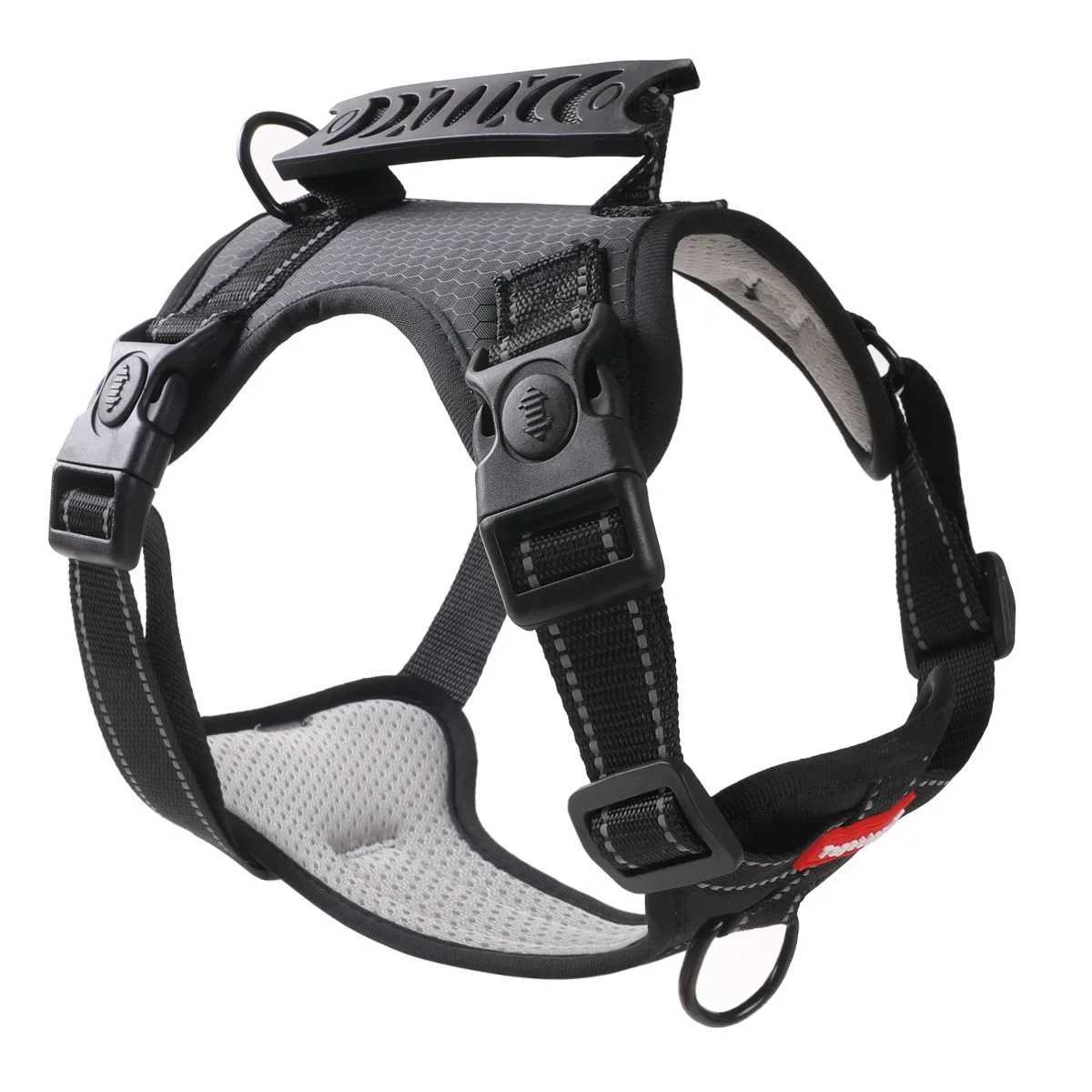 Pet leash vest type puppy chest strap antiexplosion flush reflective dog chest back pet supplies dog rope J251129