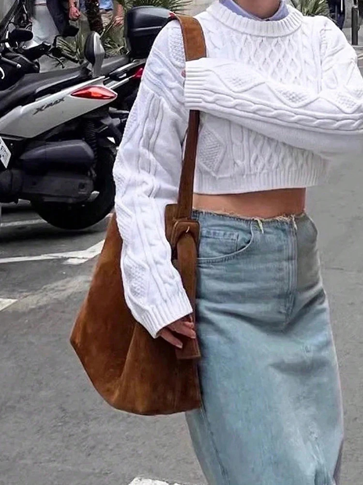 Retro Bag Brown Large Capacity Shoulder Bag Underarm Bag Crossbody Bag Fashion and Leisure Daily Womens Bag 251029