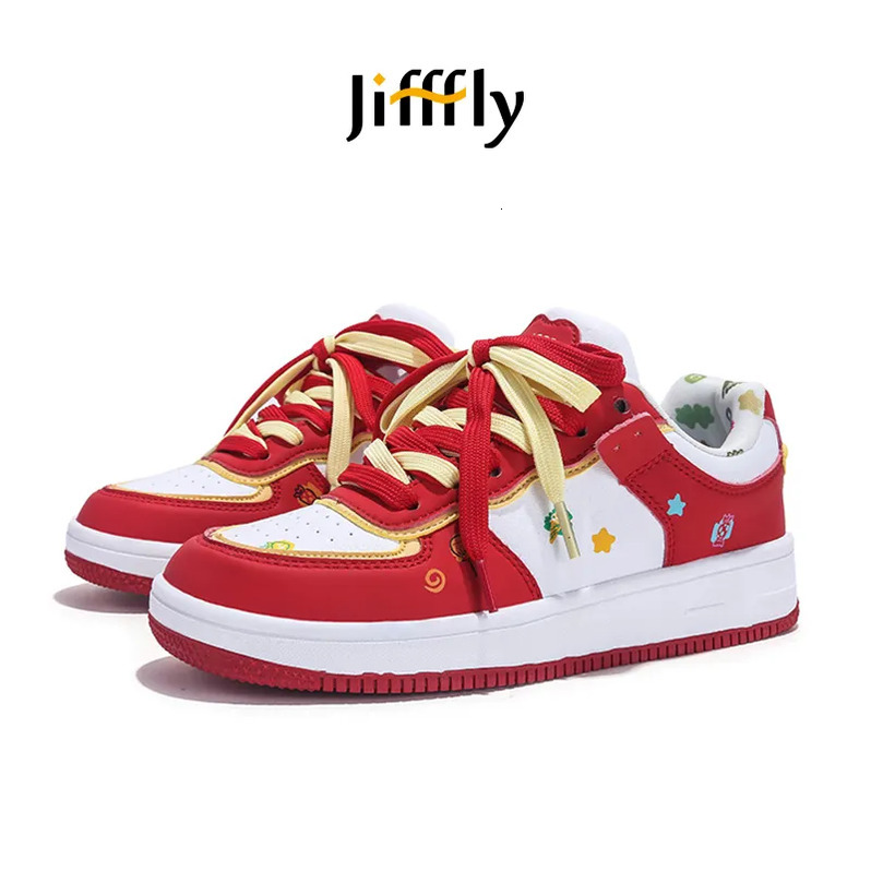 Jifffly 2025 Summer New Women's Skateboard Shoes, Versatile and Best - selling, Casual Sports Style, Anti - Slip and Wear - Resistant
