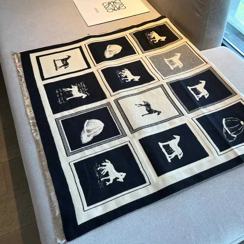 2025 Elegant Ladies Jacquard Pashmina Winter Thick Warmth Double Sided Tassel The Horse Shawl Coldproof Windproof Blanket ScarfW251029