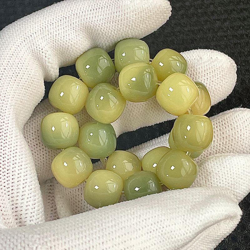 Refined Root Pink Gradient Bodhi Seed Student Edition Handmade Bracelet Buddhist Beads Gift for Girlfriend ddmynov