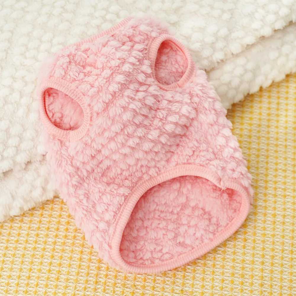 Fleece Warm Dog Clothes Winter Sleeveless Clothing Pullover Hoodies For Small Dogs Chiwawa York Puppy Cat Sweatshirt Sweater XXS C251030