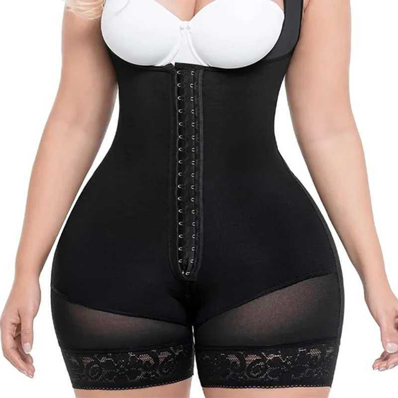 Fajas Colombiana Girdles Full Body Shaper Lift Up Butt Lifter Bodysuits Tummy Control Panties Waist Thigh Slimmer L251030