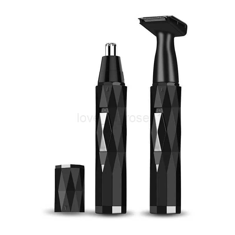 Men Electric Shaving Nose Ear Trimmer Safe Face Care Rechargeable Nose Hair Trimmer for Men Shaving Hair Removal Razor Beard Z251030