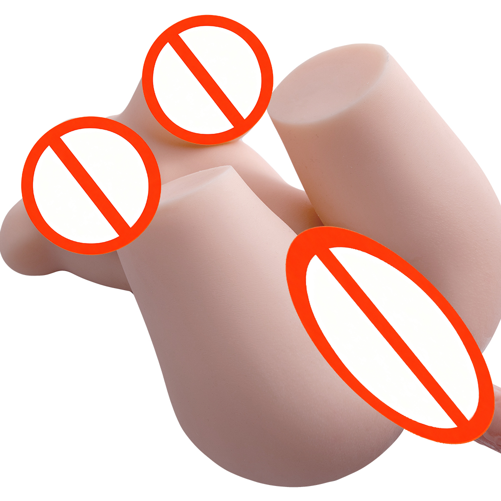 10 Lbs Life-Size Male Torso Sex Doll - 3D Textured Pussy & Anal Channel, Soft Boobs, Male Masturbator, Mens Adult Sex Toy