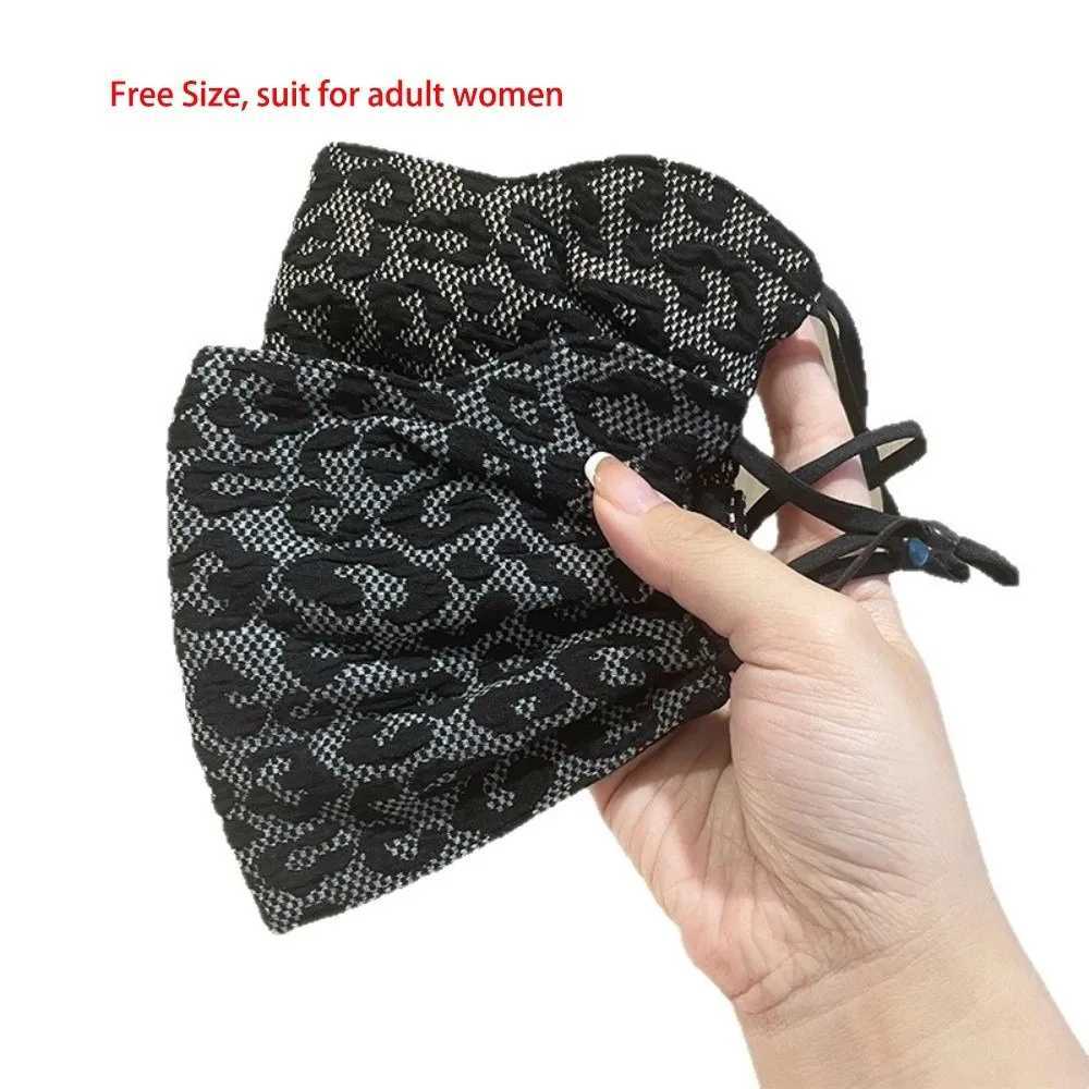 New Leopard Print Warm Mask Washable Sexy Face Veil Breathable Dustproof Facial Gini Outdoor Skiing CyclingW251029