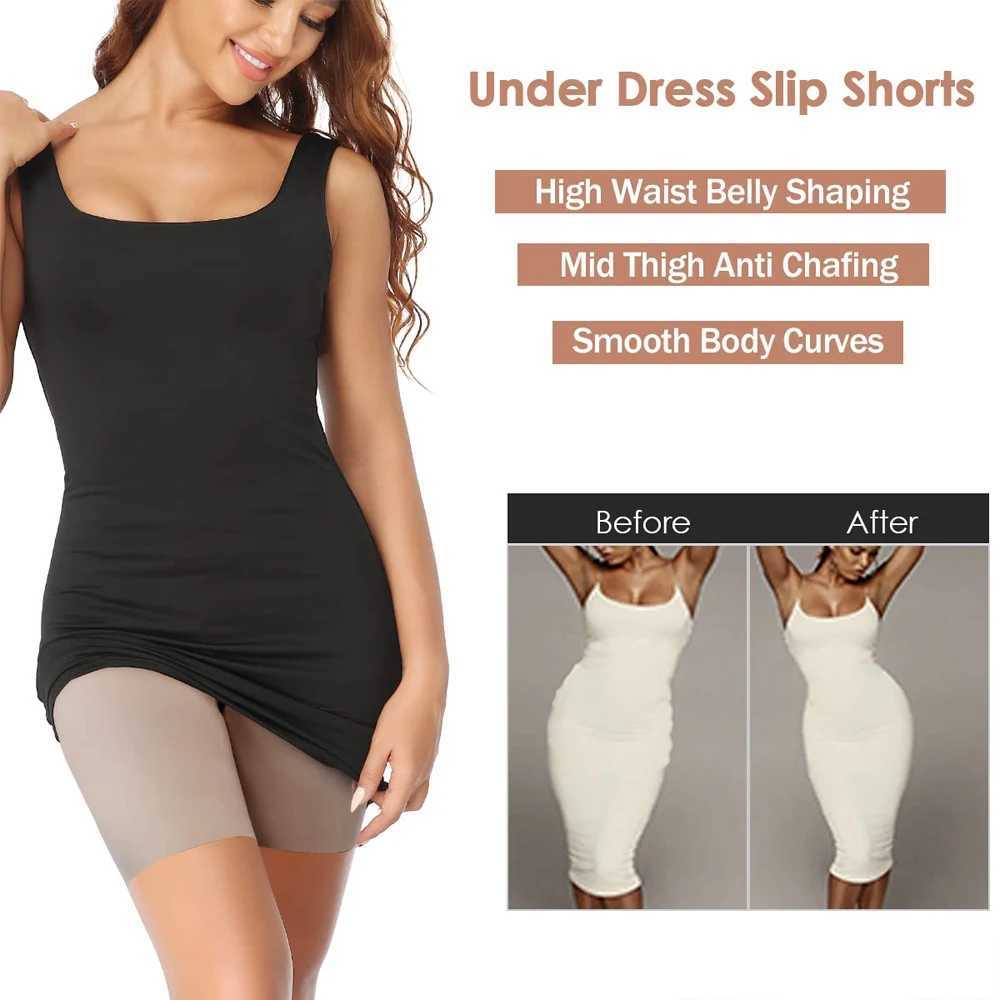 MISS MOLY High Waist Safety Shorts Women Solid Tummy Control Panties Shaper Slimming Waist Smooth Body Female Underwear L251030