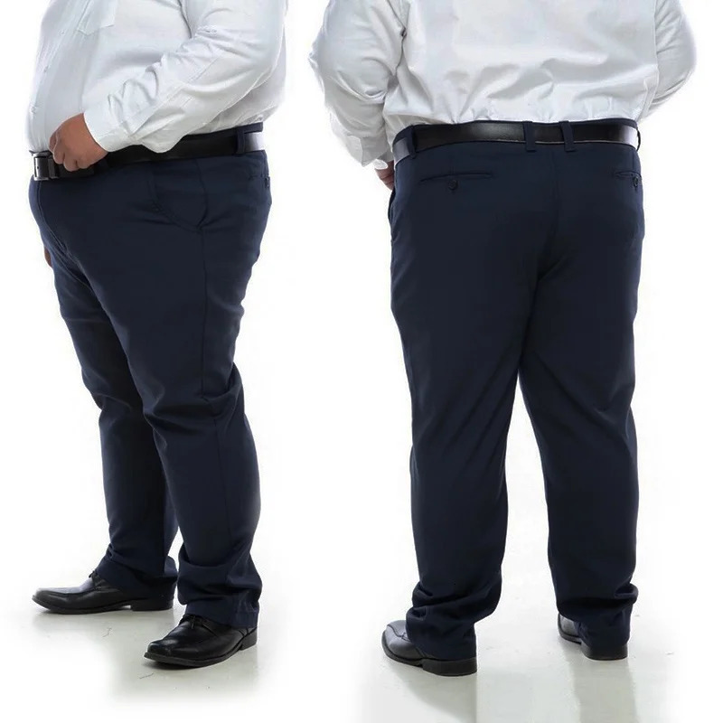 Mens Plus Size Formal Pants for Work Plus Size 48 50 52 Men Formal Suit Pants Business Casual Long Trousers 251028