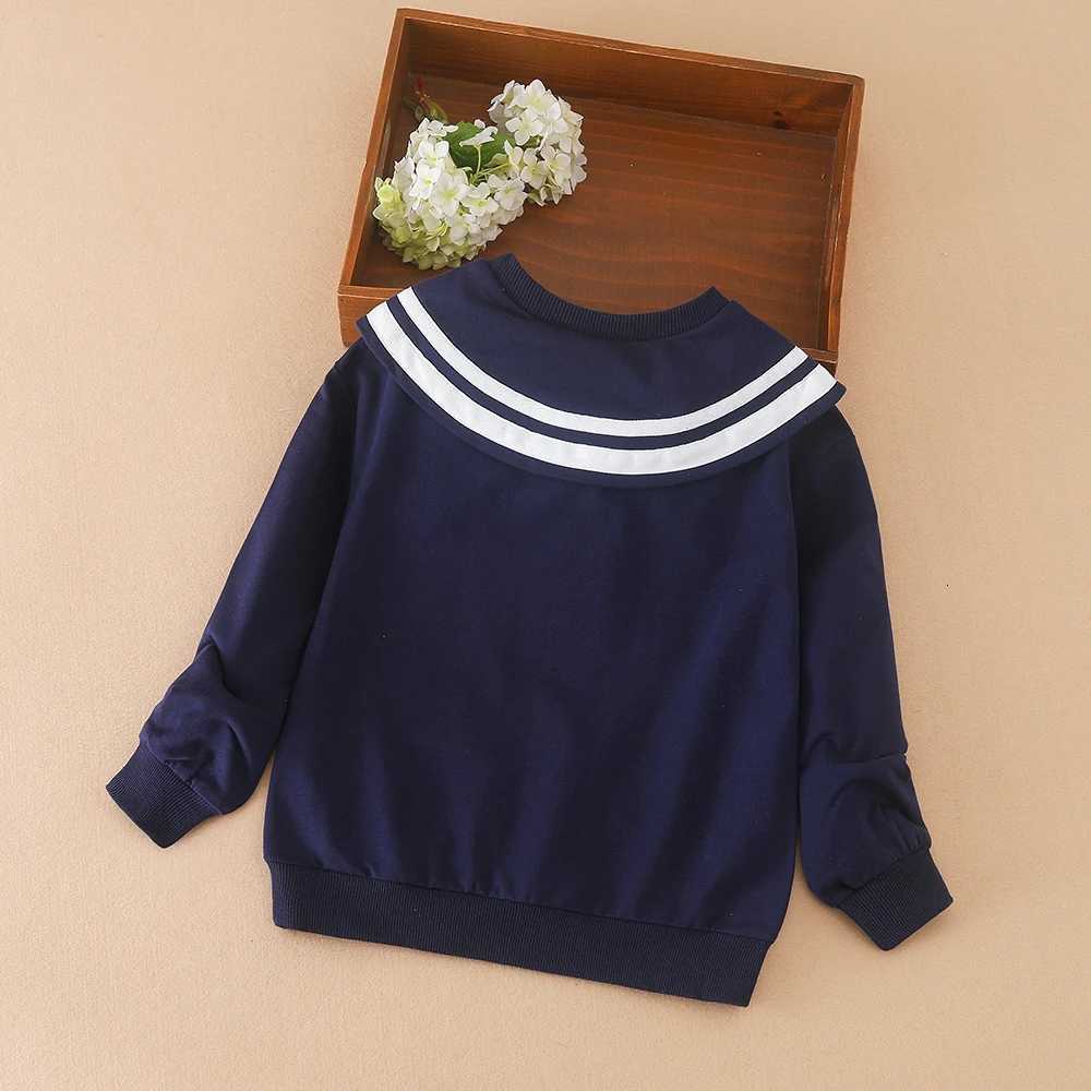 Kids Clothes Girls Tee Tops Long Sleeves Shirts Spring Autumn School Children Hoodies Sweatshirt ClothingT251030
