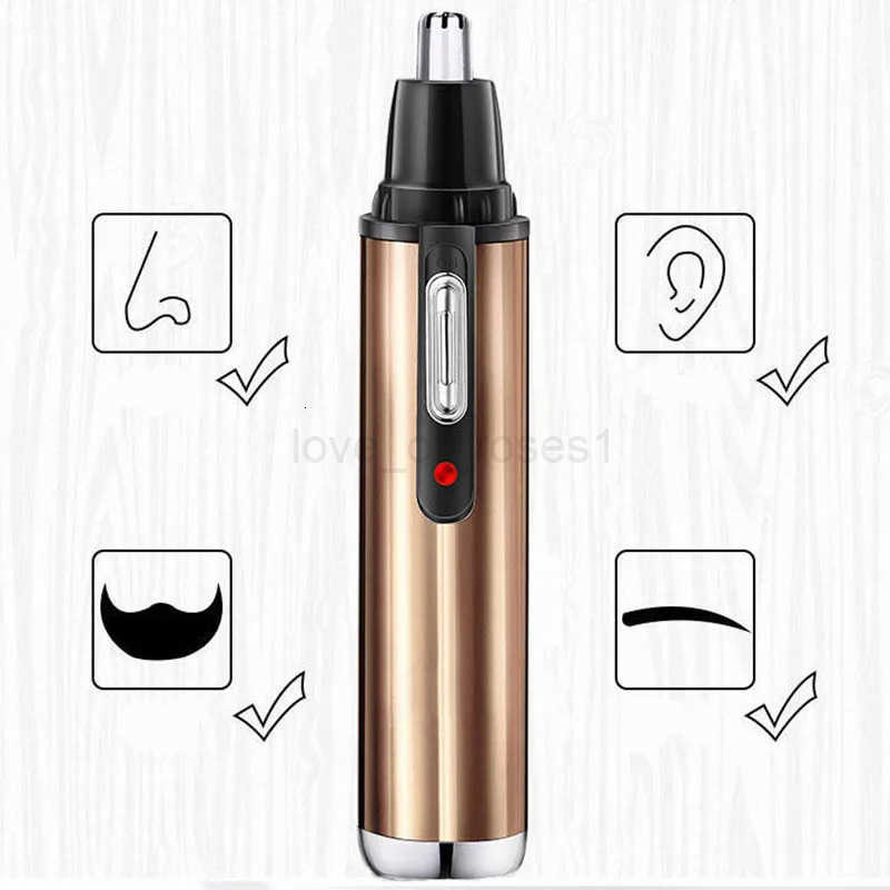 Electric nose hair trimmer USB charging eyebrow trimmer waterproof portable nose hair and ear hair remover Z251030