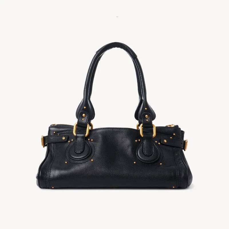 PADDINGTON Bag, Women's Uni Bag, Fashionable Top Handle Tote Bag With Golden Lock, Design Shoulder Handbags For Ladies