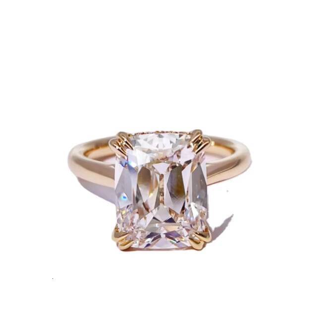 Tianyu Gems 14k Yellow Gold Ring Set 504ct F VS2 Lab Diamond LG670420263