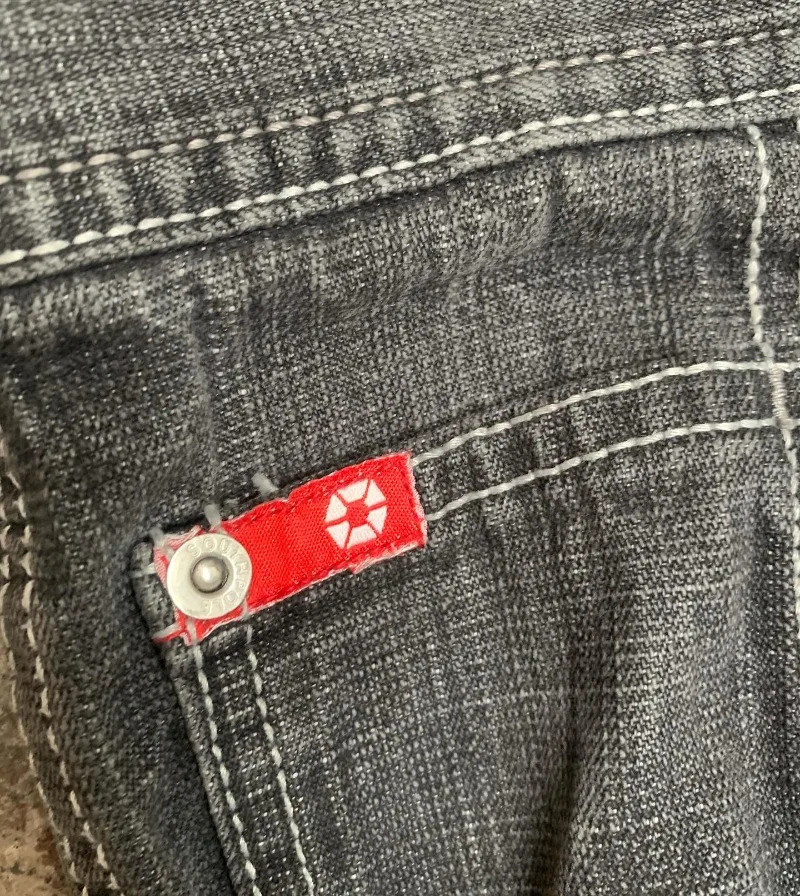 Gothic Fashion Black Solid Color Washed Old Casual Jeans Men Y2K Streetwear Vintage High Waist Baggy Wideleg Pants 251029