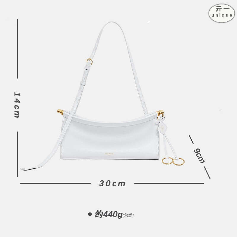 designer bag Luxury bag Genuine Leather Cowhide Minimalist Underarm for Women Commuting Niche Versatile Crossbody Women's Bag