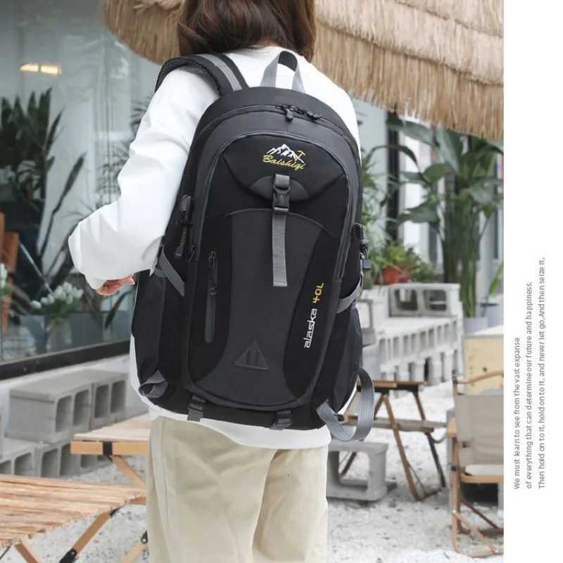 40L Outdoor Camping Backpack Nylon Waterproof Hiking Travel Sport Bag For Men Women Ultralight Climbing Trekking Backpack H251029