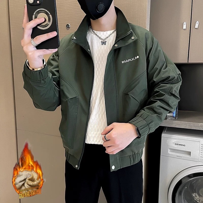 Casual Spring And Autumn Workwear Men's Versatile Jacket Niche High-end Feel Coat Designer Coat Trendy Brand Top