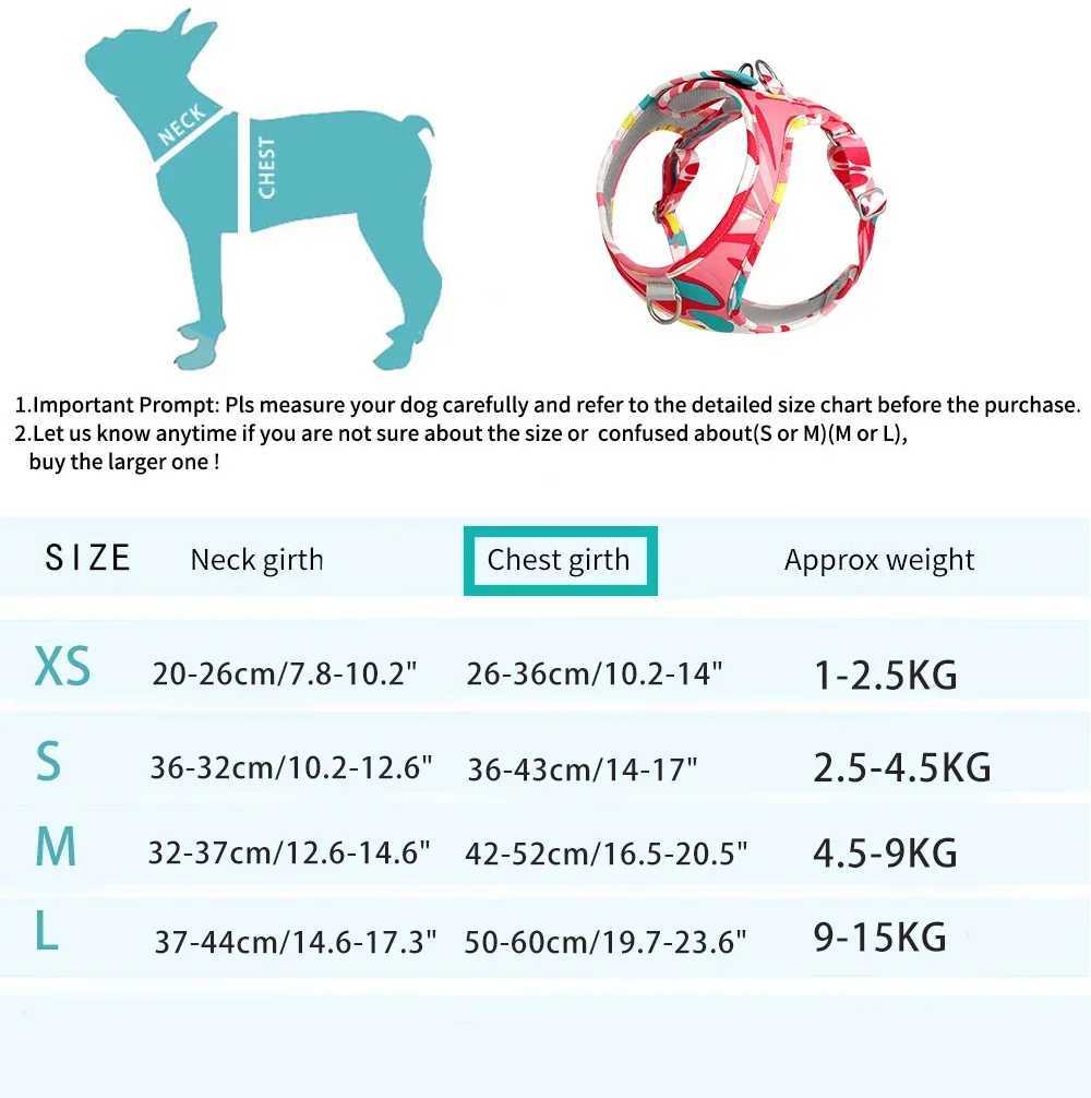 New Dog Cat Harness Adjustable Vest Walking Lead Leash For Puppy Dogs Collar Polyester Mesh Harness For Small Medium Dog Cat Pet J251129