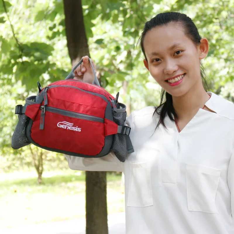 Bike Riding Cycling Running Fishing Hiking Waist Bag Fanny Pack Outdoor Belt Kettle Pouch Gym Sport Fitness Water Bottle Pocket H251029