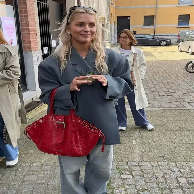 winter jacket women Autumn plus size women's casual jacket fashionable and versatile single button side slit suit top