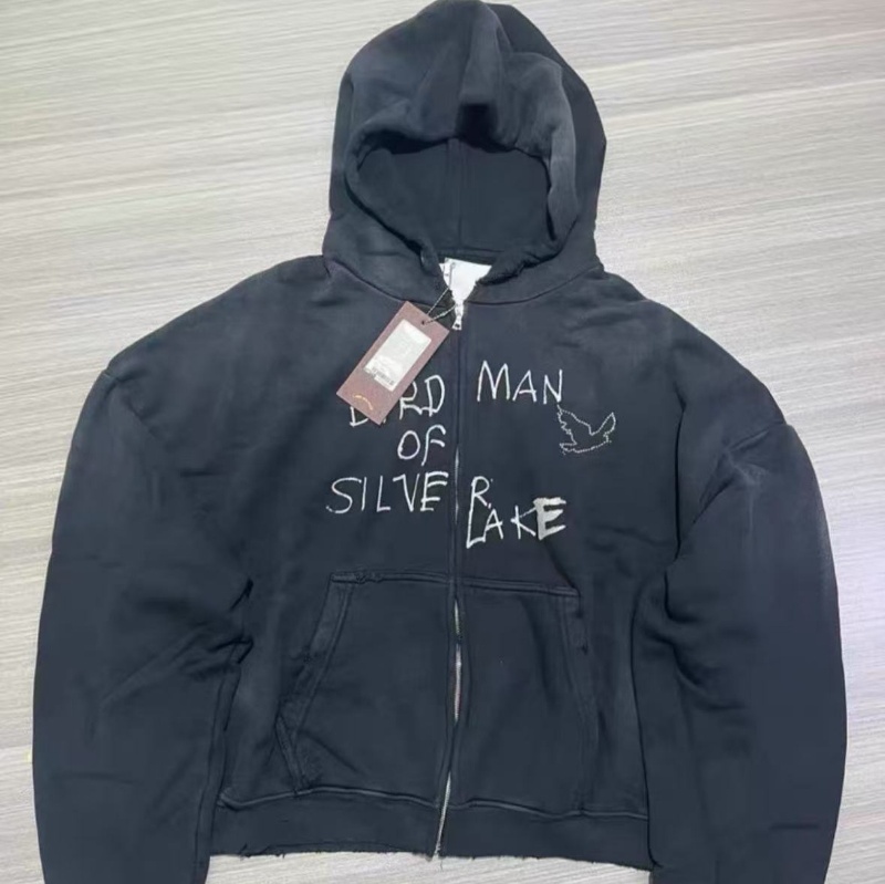 Black Print Men's Plus Size Hoodies & Sweatshirts Sweater 2026ss