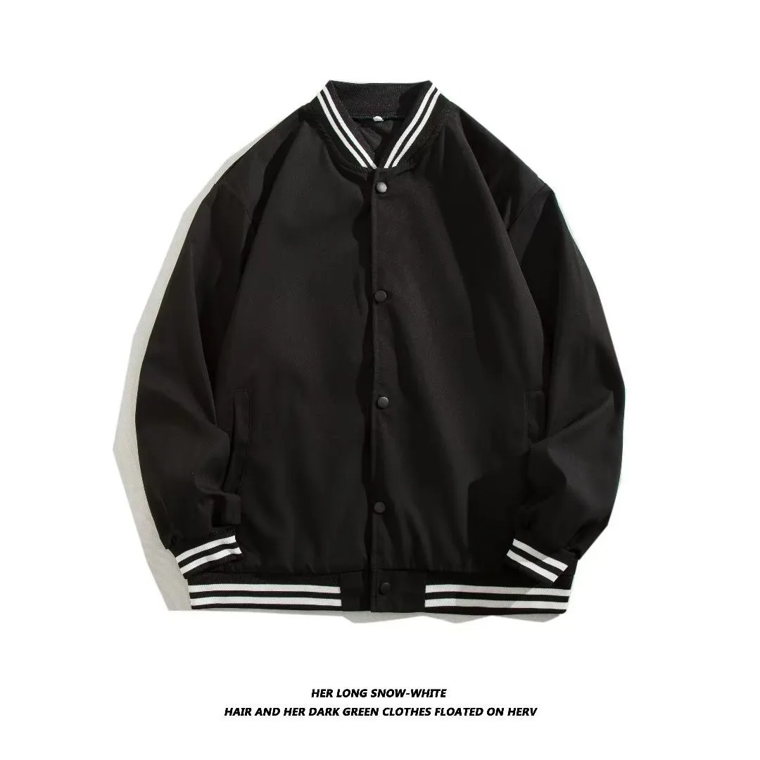 Mens Autumn Jacket Casual Korean Style Loose Splicing Color Block Baseball Shirt Hong Kong Trendy Leisure Match 251028
