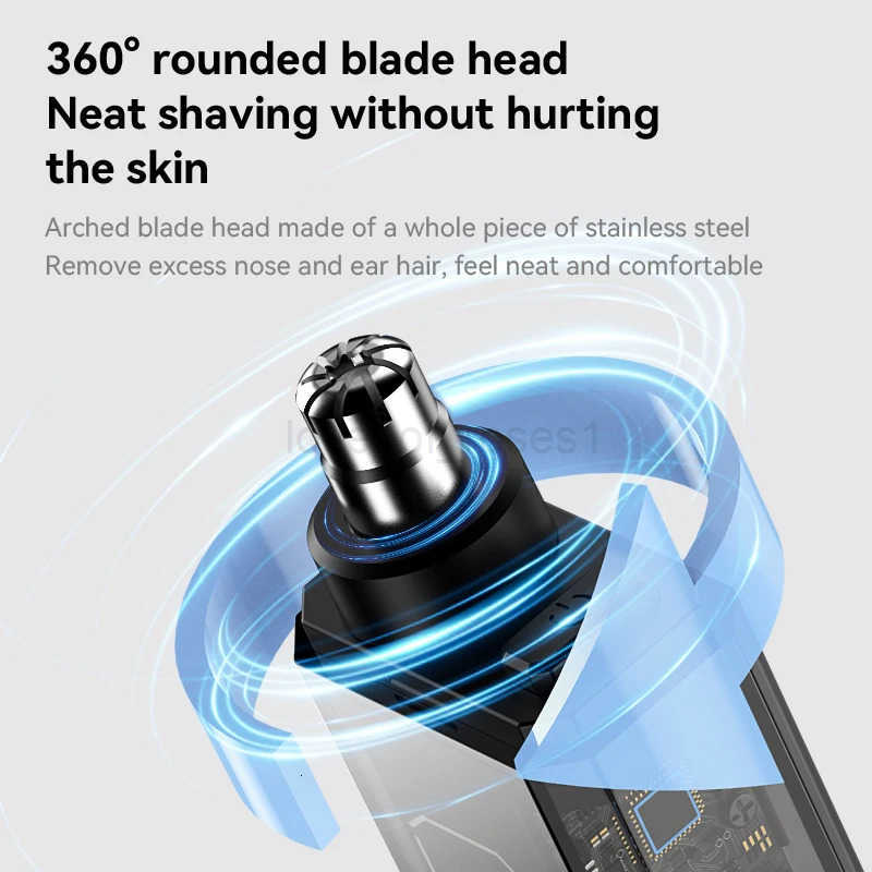 Nose Hair Trimmer Electric Rechargeable Nose Trimmer for Men Nose Hair Cutter Ear Trimmer Z251030
