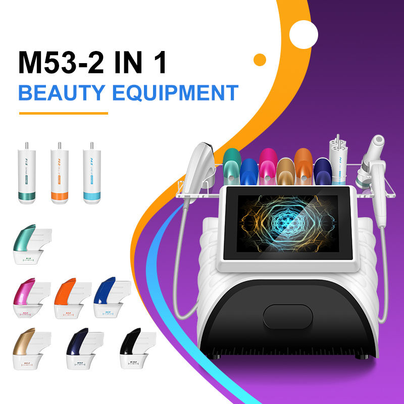 High Intensity Focused Ultrasound Machine Reduce Wrinkles Nasolabial Folds Device Lock in Collagen Face Carving Instrument Skin Lifting Machine