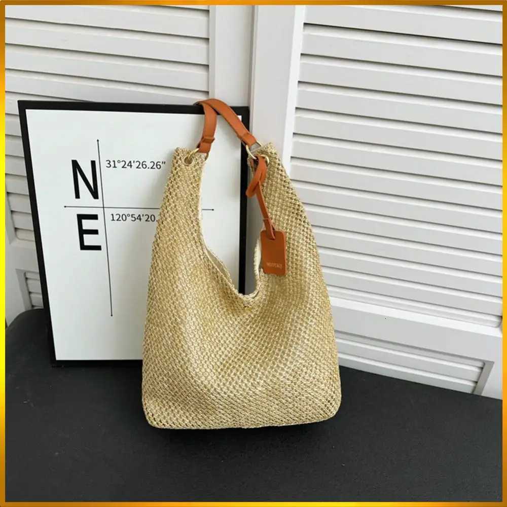 Designer bag Str Beach Bag Large Shoder Bag Casual Woven Tote Bag Shoder Purse for Wen Travel Vai Y251029
