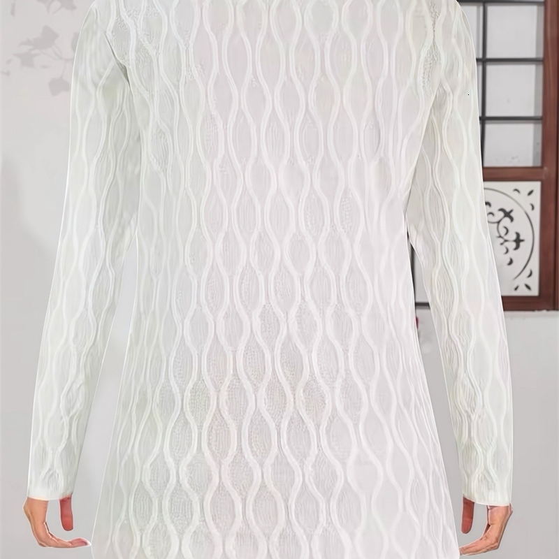 Comfy Fall Cardigan for Women Casual Elegant Solid Textured Fabric Pocket Front Open Womens Loose Cover Up 251010