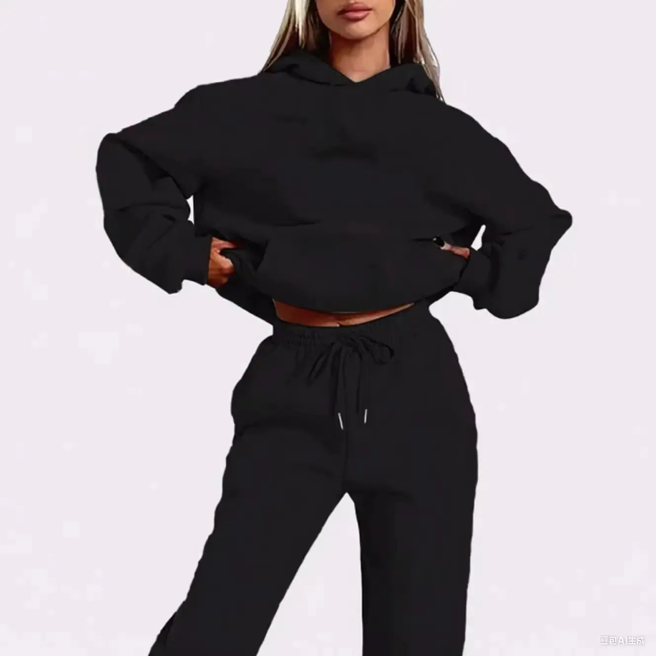 Women Fashion Tracksuit Hoodies and Sweatpants High Quality Ladies Daily Casual Sports Jogging Suit Hooded Outfits 251028