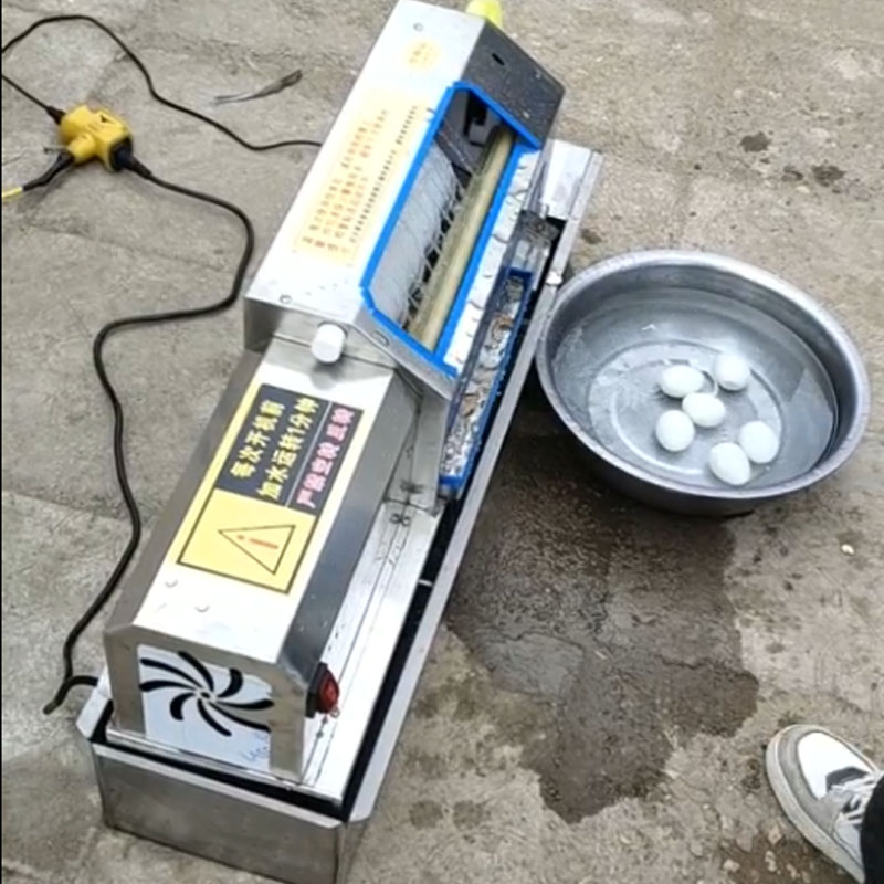 Eggs Huller Boiled Chicken Egg Peeler Peeling Machine