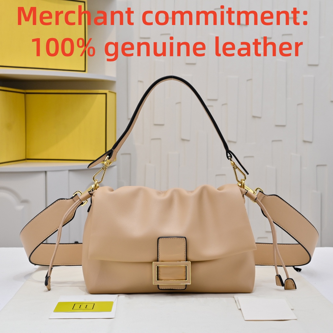 Designer bags Luxury Mamma Baguette bag 3 sizes Womens mens handbags genuine leather Drawstring Shoulder bag lady crossbody Clutch tote bag fashion Evening Bags