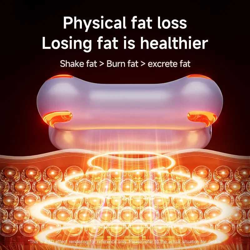 2025 New Massage Gun Fascia Ring Home Peronal Care Hand Free Cordless Electric Body Fitness Fat Reducing Body Belly Back Massage J251030