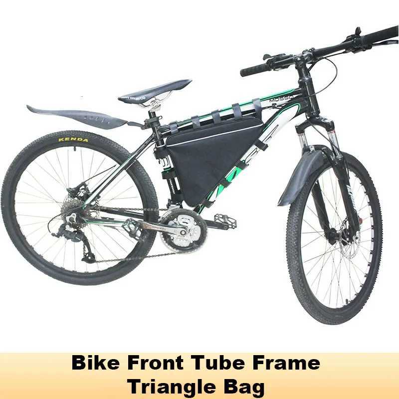 EBIKE Electric Triangle Battery Bag Waterproof 210D Oxford Cloth Black Bicycle Frame Triangle Bags H251029