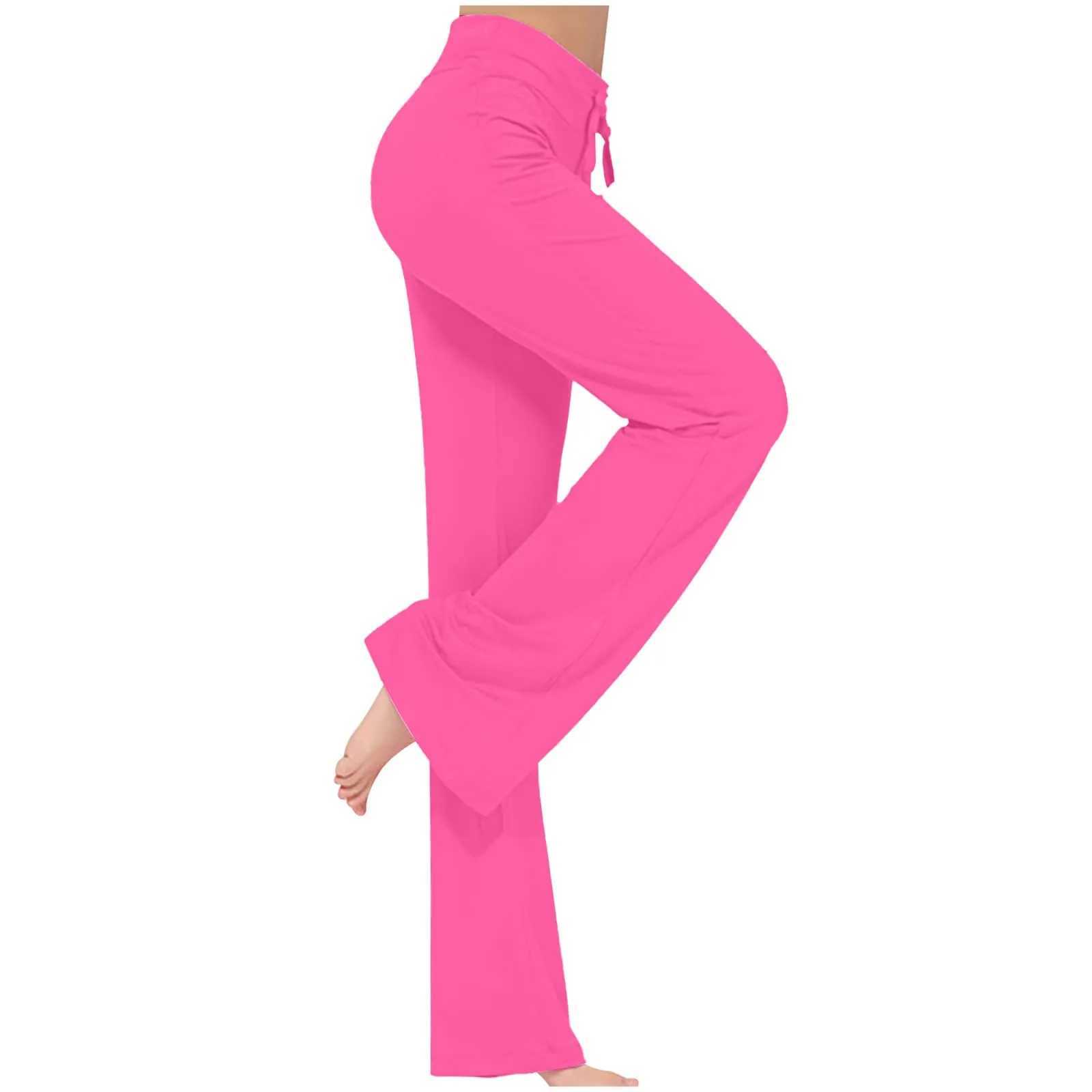 New Highwaisted Slim Fit Straight Trousers for Women Minimalist Pure Color Daily Versatile Comfy Fitness Yoga Pants J251030