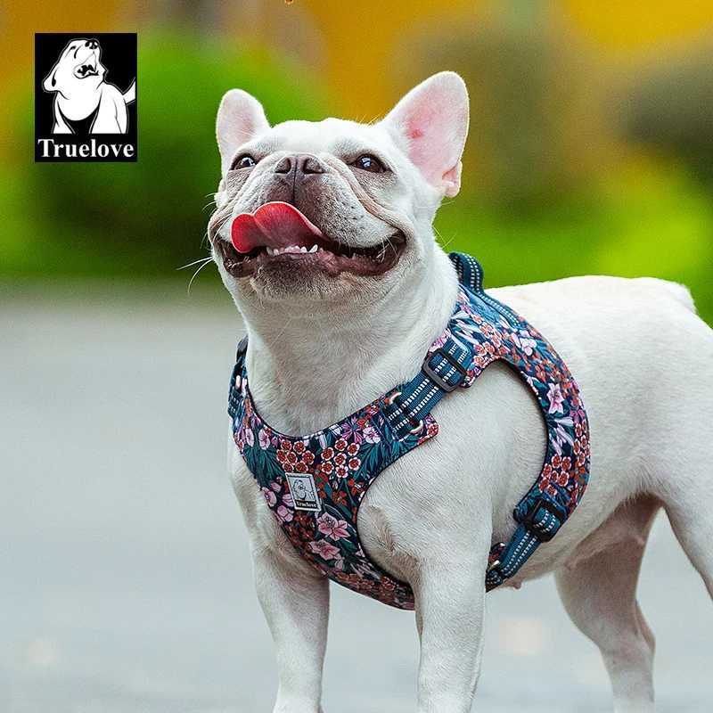Truelove Pet Harness Floral Doggy Harness Dog Vest Type Dog Walking Chain Small Medium Puppy Cat Printed Cotton TLH1912 J251129