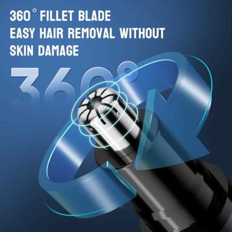 Electric Nose Hair Trimmer Nose Hair Portable Rechargeable Nose Hair Trimmer Mini Trimmer Nostril Cleaner M251030