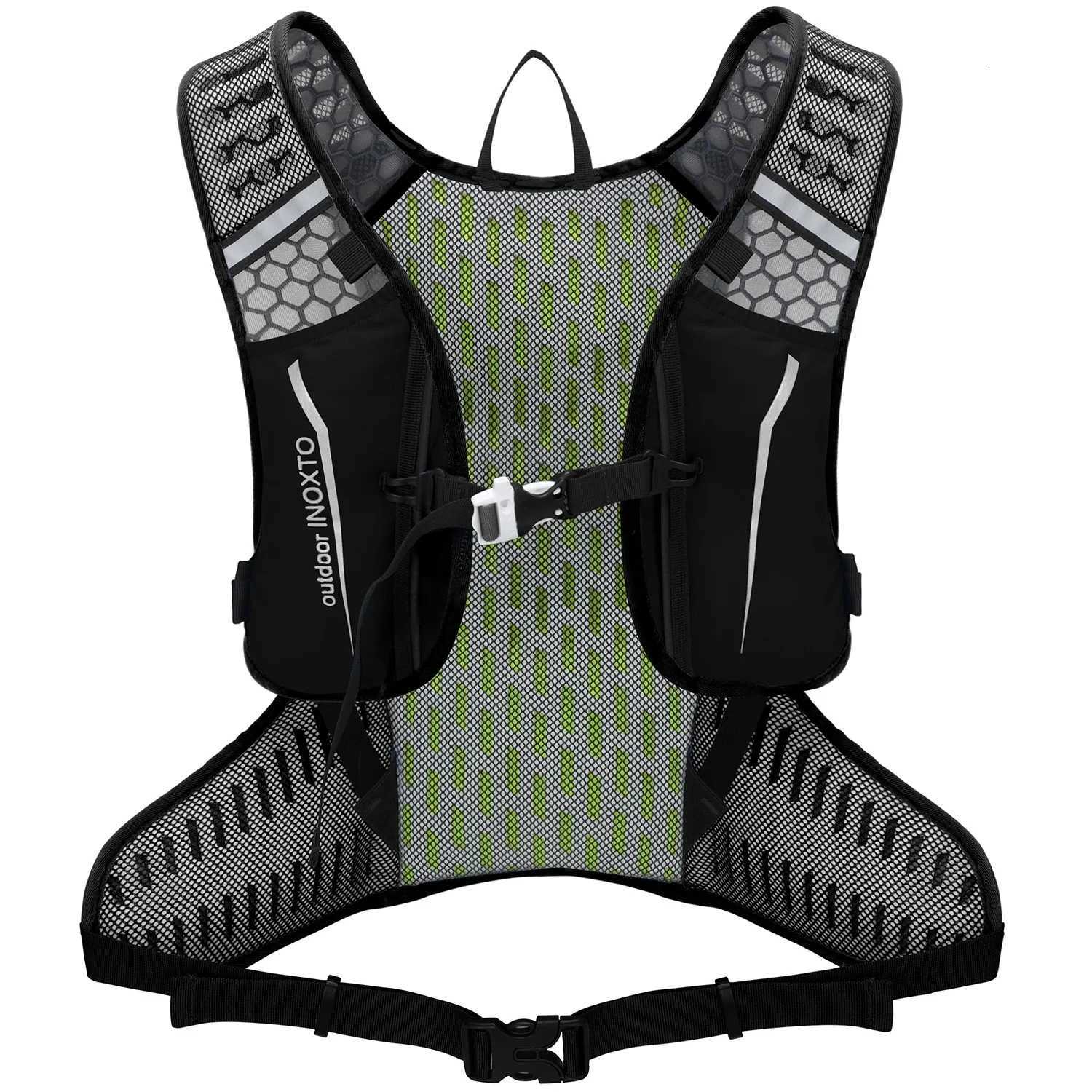 Outdoor Sports Ultralight Backpack 16L Running Backpack Hydrating Vest Hiking Cycling Bicycle Backpack with 2L Water Bag H251029