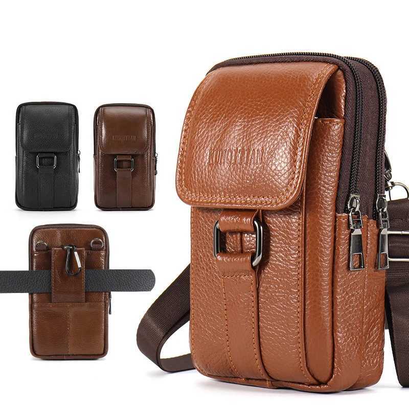 Portable Men Messenger Waist Bag Cell Phe Belt Pack Fi Simple Mtipockets Casual Backpack Outdoor Sport Hiking Sahel Y251011