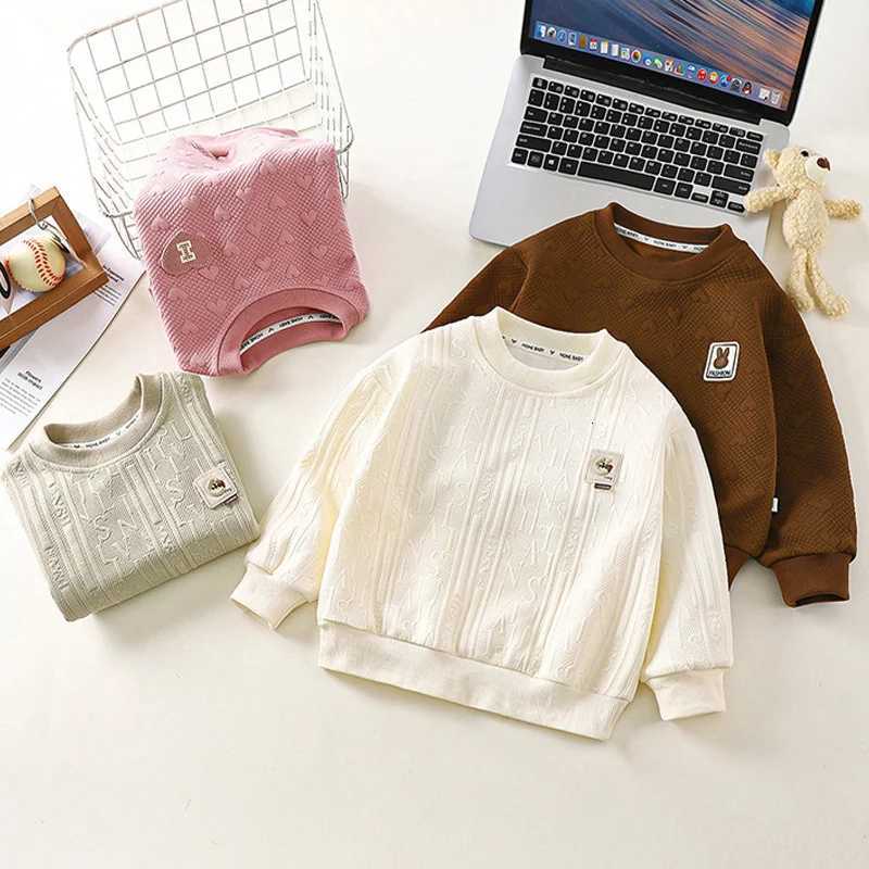 Casual Girls Sweatshirt Boys Kids Autumn Fashion Pullover Spring Children Long Sleeve Clothing New Toddler Sportswear CoatsT251030