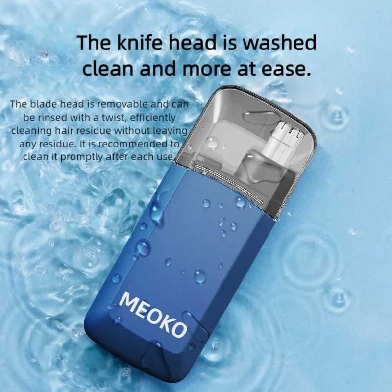 Portable electric nose hair trimmer rechargeable USBcharged suitable for facial hair and eyebrows M251030