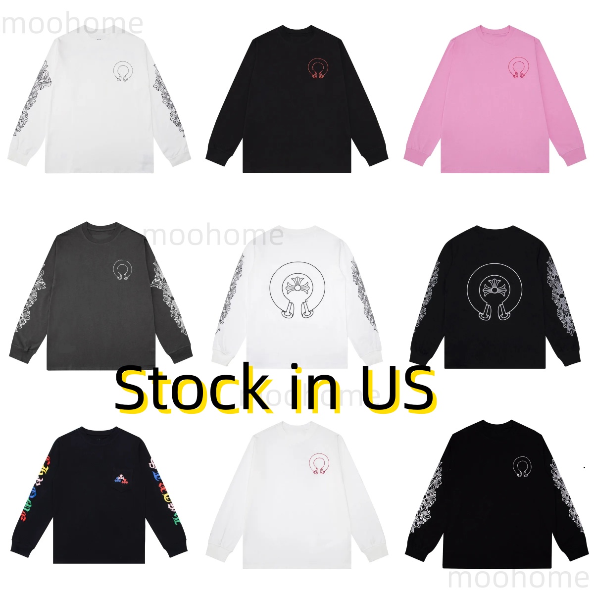 Designer Men's Trendy Clothing Hoodies High Quality Double Yarn Pure Cotton Men's and Women's Letter Printed Flower Pattern Loose and Comfortable Long sleeve Hoodies