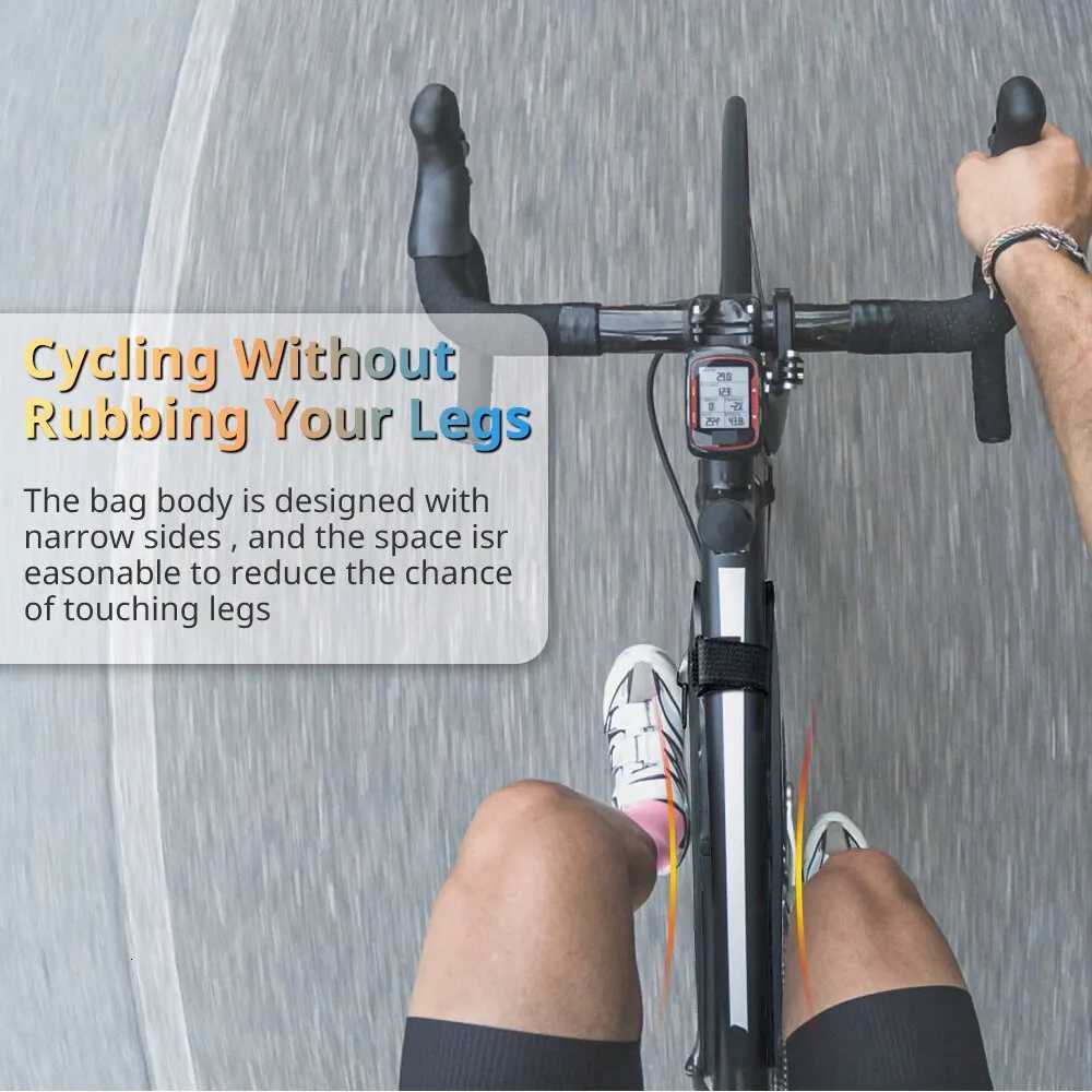 NEWBOLER Bicycle Bags Cycling Top Tube Front Frame Bag Waterproof MTB Road Triangle Pannier Dirtresistant Bike Accessories Bags H251029