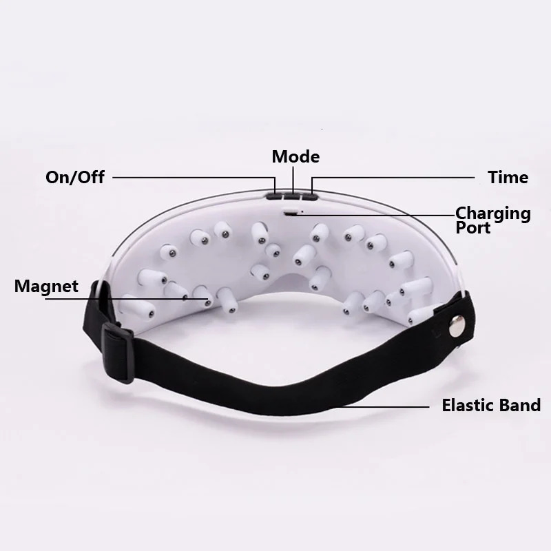 Smart Electric Eye Care Massager Portable Massage Glasses Device for Dark Circles Acupuncture Health Care Instrument 251027