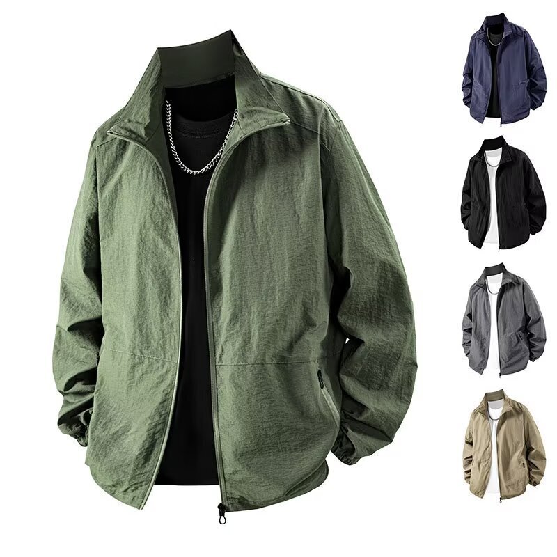 Spring And Autumn New Men's Designer Jacket Jacket For Outdoor Sports Loose Korean Style Casual Jacket For Men