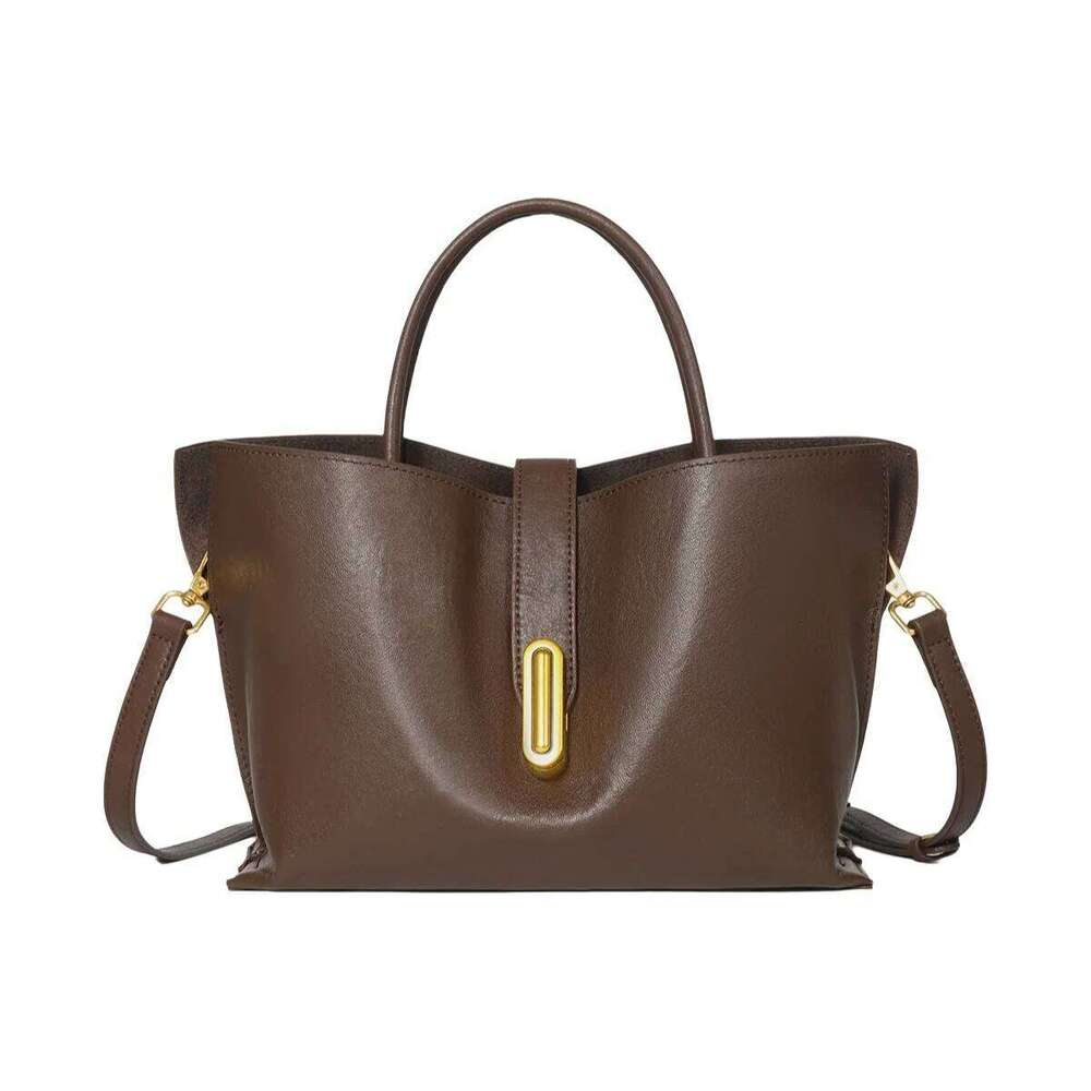 Designer Bag Luxury Bag Top Layer Cowhide Bucket For Women 2025 New Fashion Handheld Genuine Leather Single Shoulder Women's Handbag Tote Bag Sho