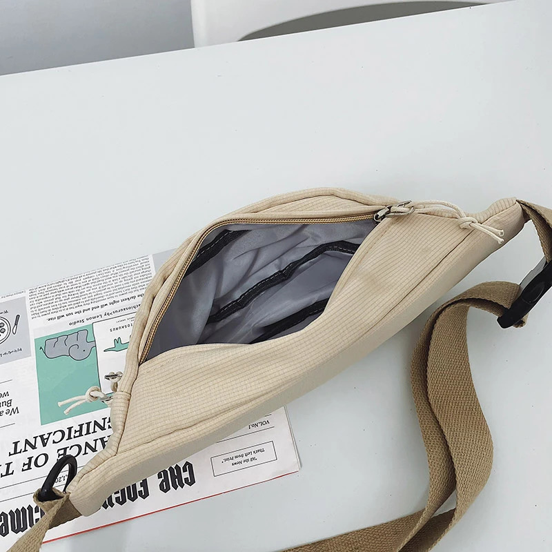 Street style Waist Bag Hip pack Woman Nylon Fanny pack Fashion Shoulder Crossbody Chest Bags Unisex Hip hop Belt Bag Waist packs 251030