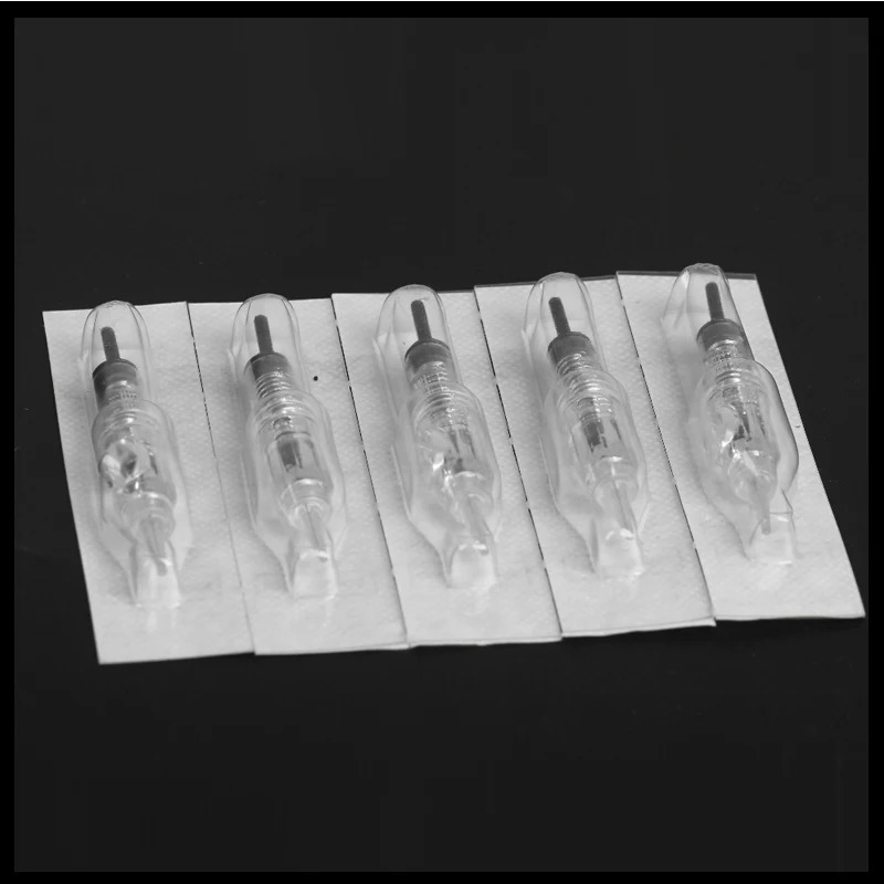 Disposable Permanent Makeup Cartridge Needles 1RL Sterilized Eyebrow Tattoo Needle for Permanent Makeup Pen Machine 100Pcs 251027