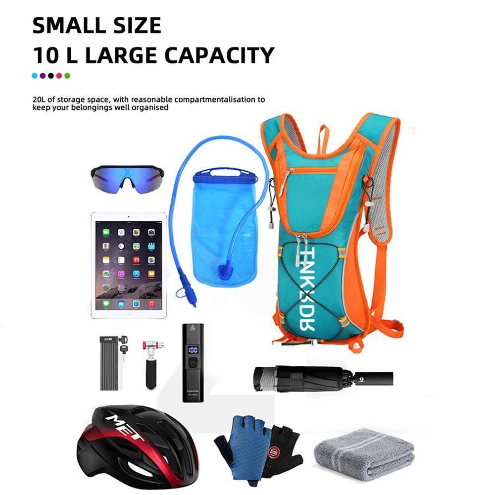 ThinkRider Bicycle Bike Bags Water Bag 10L Portable Waterproof Road Cycling Bag Outdoor Sport Climbing Pouch Hydration Backpack H251029